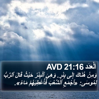 اَلْعَدَد 21:16 AVD Bible Verse Image