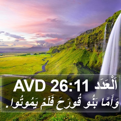 اَلْعَدَد 26:11 AVD Bible Verse Image
