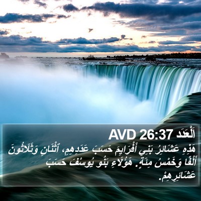 اَلْعَدَد 26:37 AVD Bible Verse Image