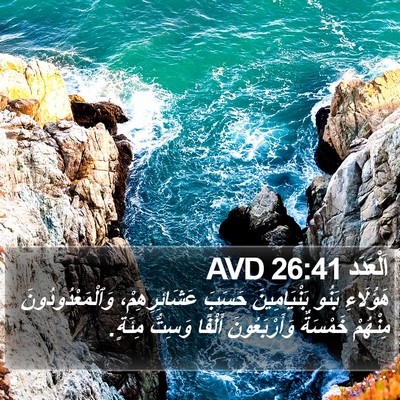 اَلْعَدَد 26:41 AVD Bible Verse Image