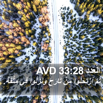 اَلْعَدَد 33:28 AVD Bible Verse Image