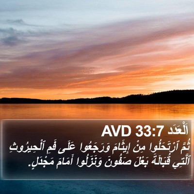 اَلْعَدَد 33:7 AVD Bible Verse Image