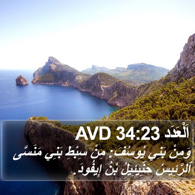 اَلْعَدَد 34:23 AVD Bible Verse Image