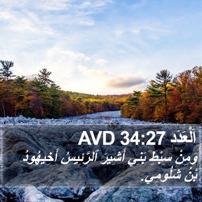 اَلْعَدَد 34:27 AVD Bible Verse Image