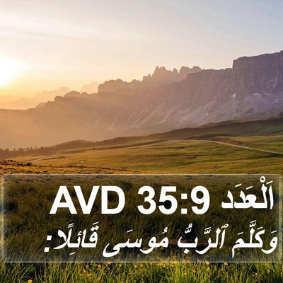اَلْعَدَد 35:9 AVD Bible Verse Image