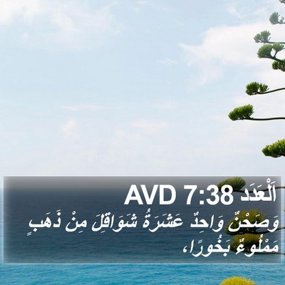 اَلْعَدَد 7:38 AVD Bible Verse Image