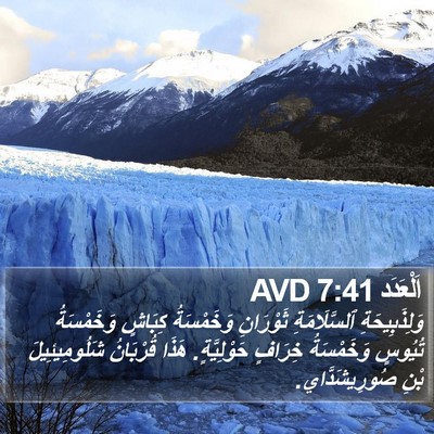 اَلْعَدَد 7:41 AVD Bible Verse Image
