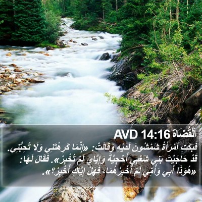 اَلْقُضَاة 14:16 AVD Bible Verse Image