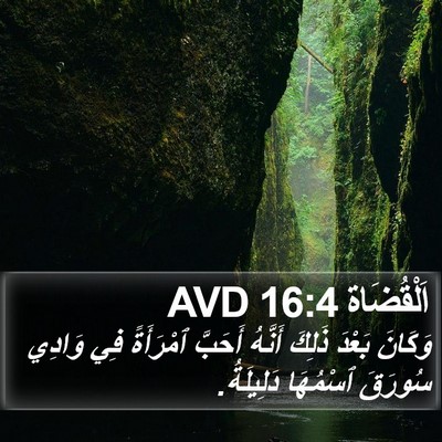 اَلْقُضَاة 16:4 AVD Bible Verse Image