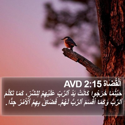 اَلْقُضَاة 2:15 AVD Bible Verse Image