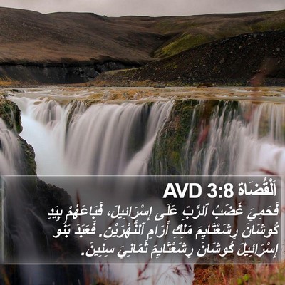 اَلْقُضَاة 3:8 AVD Bible Verse Image