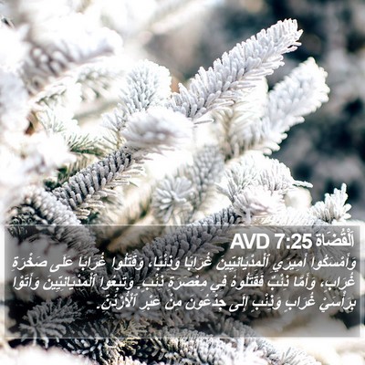 اَلْقُضَاة 7:25 AVD Bible Verse Image