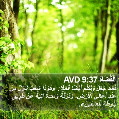 اَلْقُضَاة 9:37 AVD Bible Verse Image