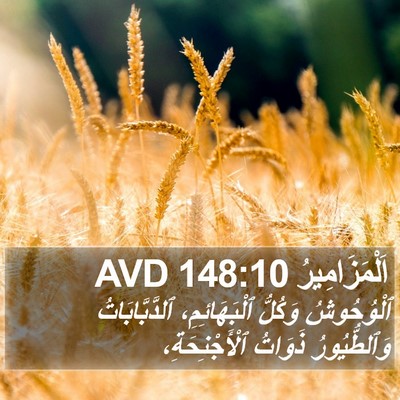 اَلْمَزَامِيرُ 148:10 AVD Bible Verse Image