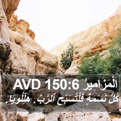 اَلْمَزَامِيرُ 150:6 AVD Bible Verse Image