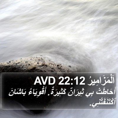 اَلْمَزَامِيرُ 22:12 AVD Bible Verse Image