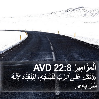 اَلْمَزَامِيرُ 22:8 AVD Bible Verse Image