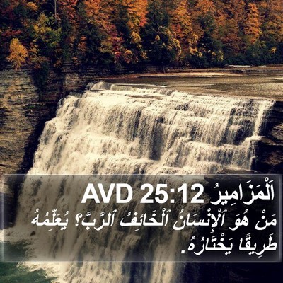 اَلْمَزَامِيرُ 25:12 AVD Bible Verse Image