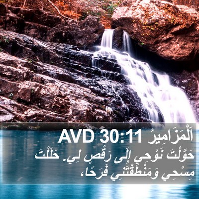 اَلْمَزَامِيرُ 30:11 AVD Bible Verse Image