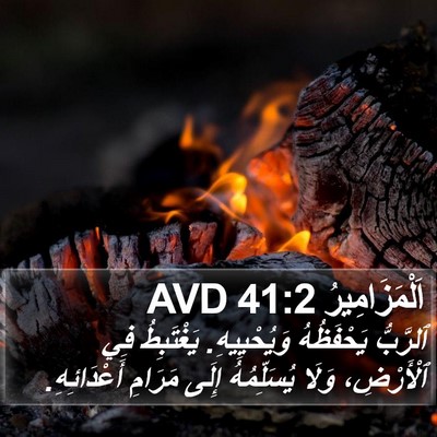اَلْمَزَامِيرُ 41:2 AVD Bible Verse Image