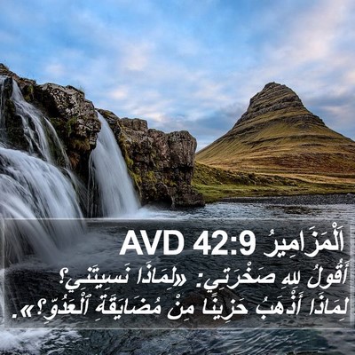 اَلْمَزَامِيرُ 42:9 AVD Bible Verse Image