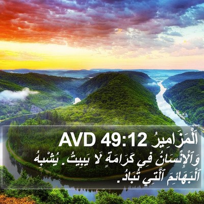 اَلْمَزَامِيرُ 49:12 AVD Bible Verse Image