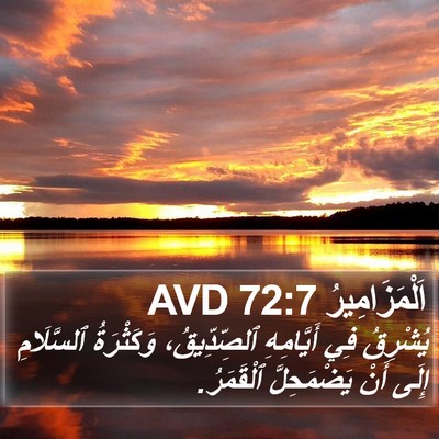 اَلْمَزَامِيرُ 72:7 AVD Bible Verse Image