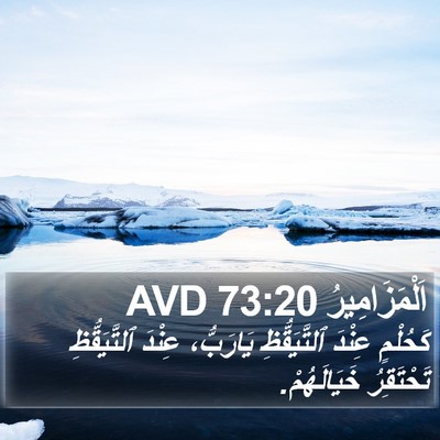 اَلْمَزَامِيرُ 73:20 AVD Bible Verse Image
