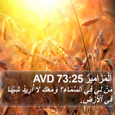 اَلْمَزَامِيرُ 73:25 AVD Bible Verse Image