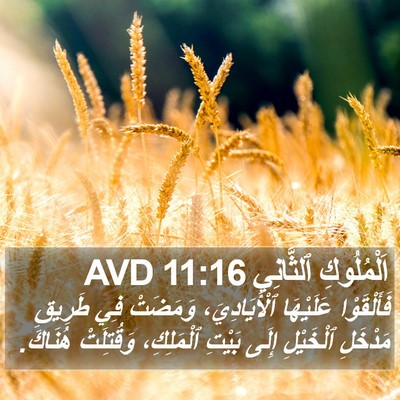 اَلْمُلُوكِ ٱلثَّانِي 11:16 AVD Bible Verse Image