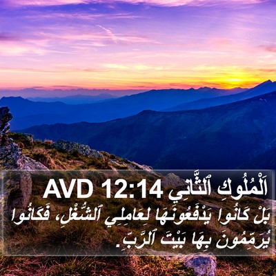 اَلْمُلُوكِ ٱلثَّانِي 12:14 AVD Bible Verse Image