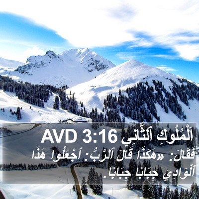 اَلْمُلُوكِ ٱلثَّانِي 3:16 AVD Bible Verse Image