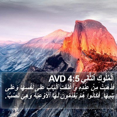 اَلْمُلُوكِ ٱلثَّانِي 4:5 AVD Bible Verse Image