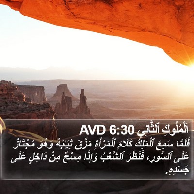 اَلْمُلُوكِ ٱلثَّانِي 6:30 AVD Bible Verse Image