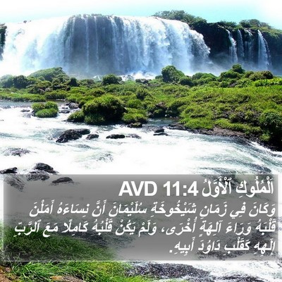 اَلْمُلُوكِ ٱلْأَوَّلُ 11:4 AVD Bible Verse Image