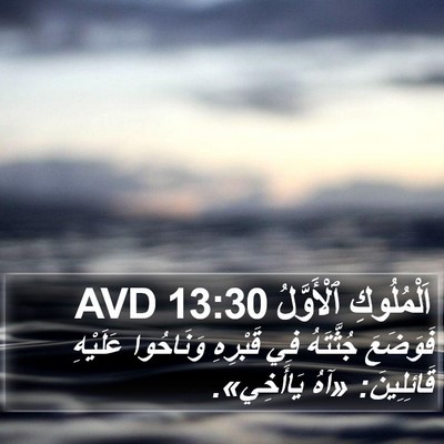 اَلْمُلُوكِ ٱلْأَوَّلُ 13:30 AVD Bible Verse Image