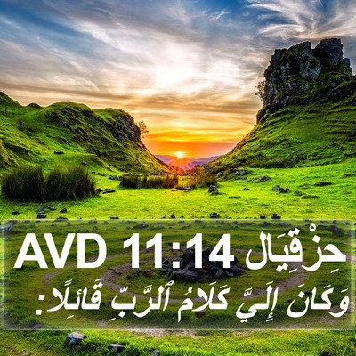 حِزْقِيَال 11:14 AVD Bible Verse Image