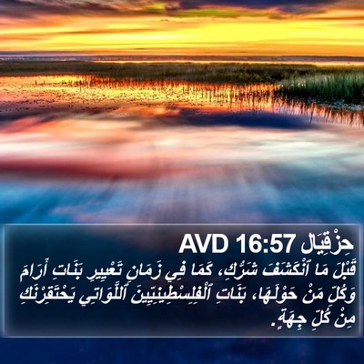 حِزْقِيَال 16:57 AVD Bible Verse Image