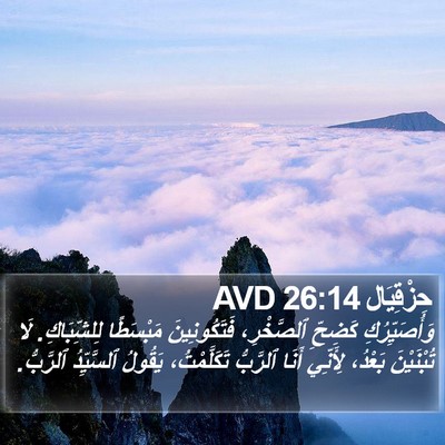 حِزْقِيَال 26:14 AVD Bible Verse Image