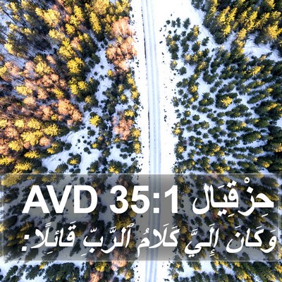حِزْقِيَال 35:1 AVD Bible Verse Image