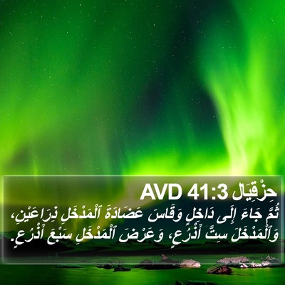 حِزْقِيَال 41:3 AVD Bible Verse Image