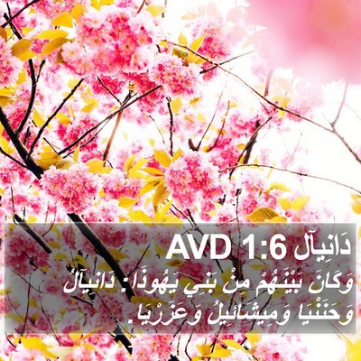 دَانِيآل 1:6 AVD Bible Verse Image