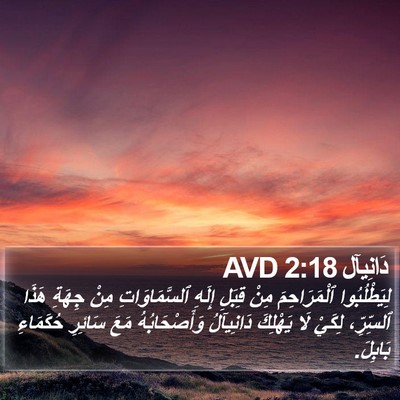 دَانِيآل 2:18 AVD Bible Verse Image
