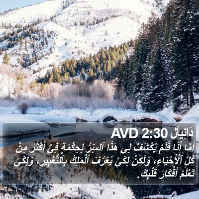 دَانِيآل 2:30 AVD Bible Verse Image