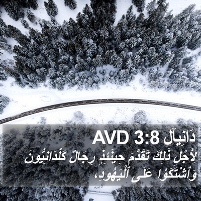 دَانِيآل 3:8 AVD Bible Verse Image