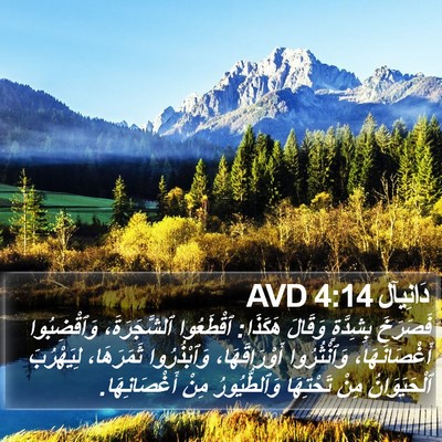 دَانِيآل 4:14 AVD Bible Verse Image