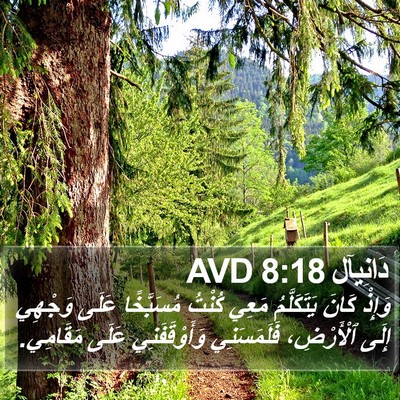 دَانِيآل 8:18 AVD Bible Verse Image