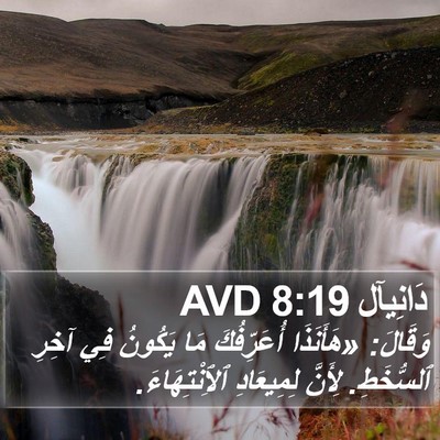 دَانِيآل 8:19 AVD Bible Verse Image