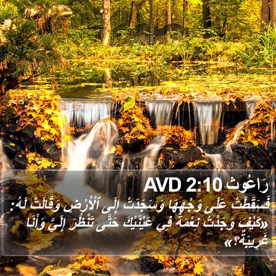 رَاعُوث 2:10 AVD Bible Verse Image