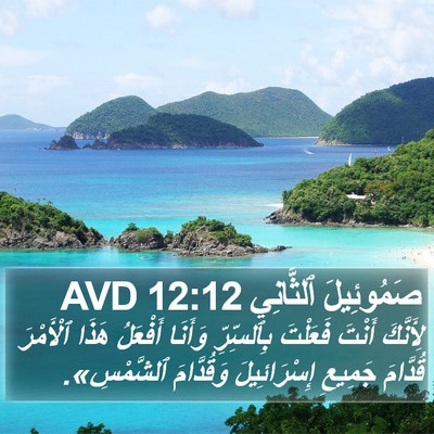 صَمُوئِيلَ ٱلثَّانِي 12:12 AVD Bible Verse Image
